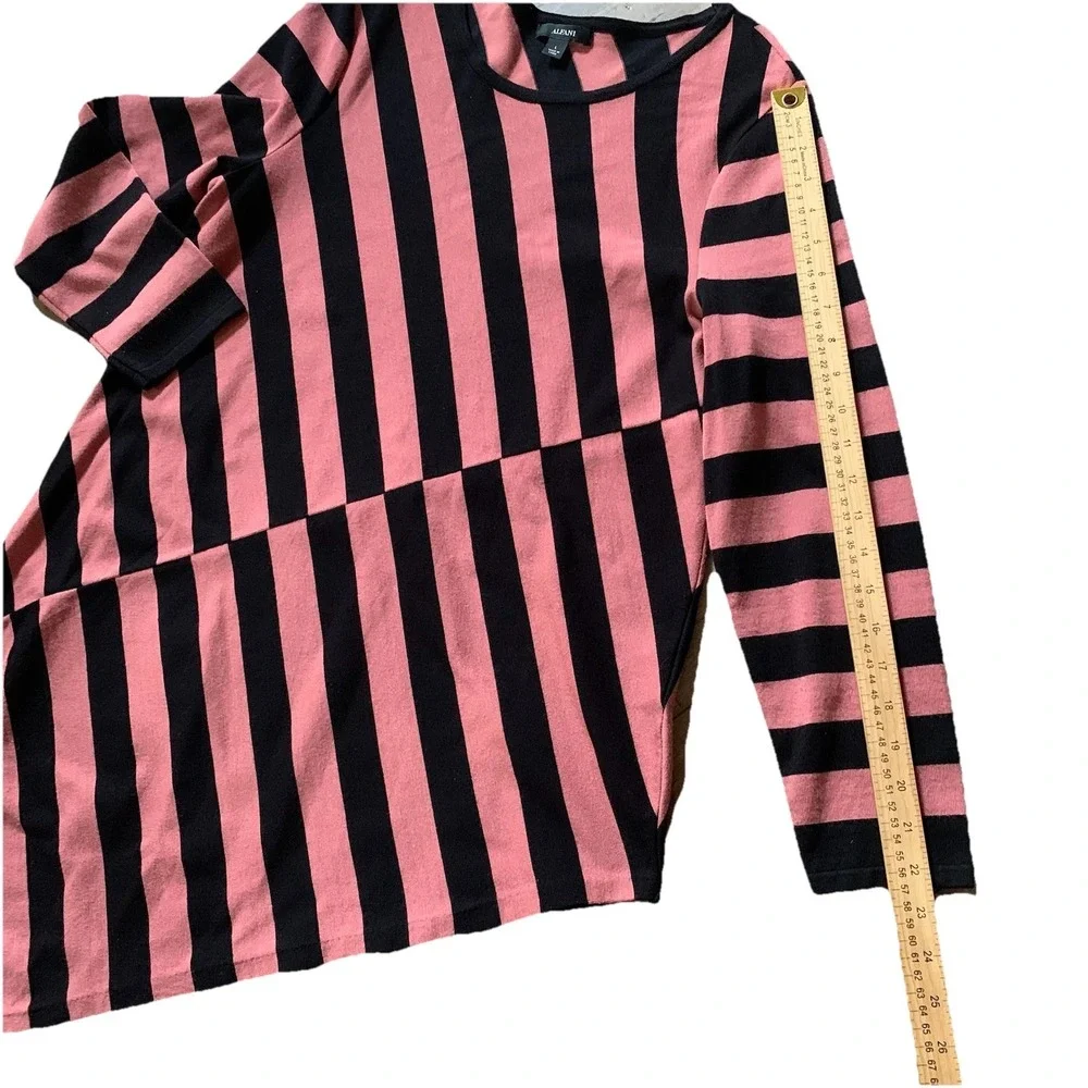 Alfani striped asymmetric
